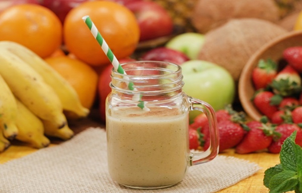 Ir para  <ul>
	<li>2 bananas congeladas picadas;</li>
	<li>150 ml de &aacute;gua;</li>
	<li>5 cubos de gelo;</li>
	<li>suco de &frac12; lim&atilde;o;</li>
	<li>hortel&atilde;...